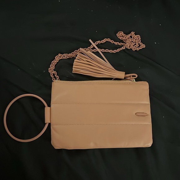 🎆THACKER Leather Clutch with Twisted Ring Handle - Nolita - Picture 1 of 5